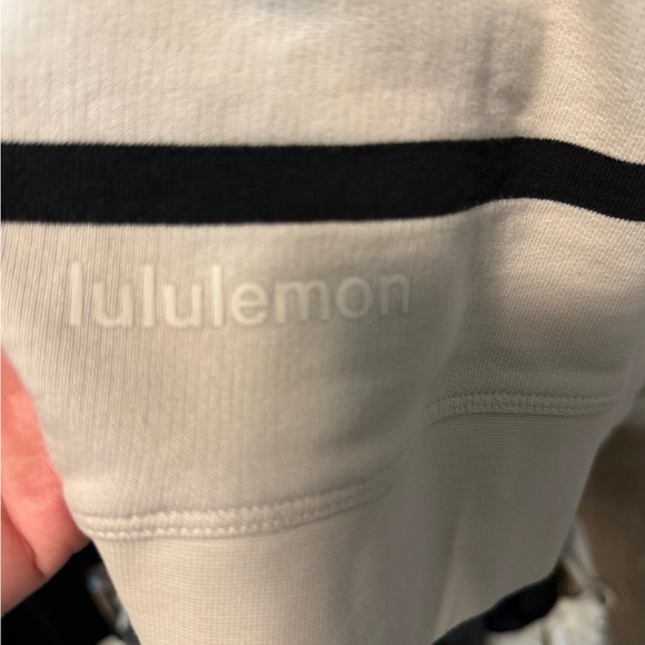 lululemon athletica Black and White Crew Neck Sweater - Picture 4 of 4